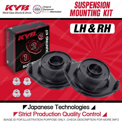 2x KYB Front Strut Top Mounts LH & RH for KIA Rio BC A5D 1.5 I4 FWD 7/00-9/02