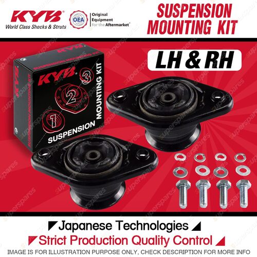 2x KYB Rear Strut Top Mounts for Hyundai iX35 LM Wagon 10-15 Mounting Nuts Bolts