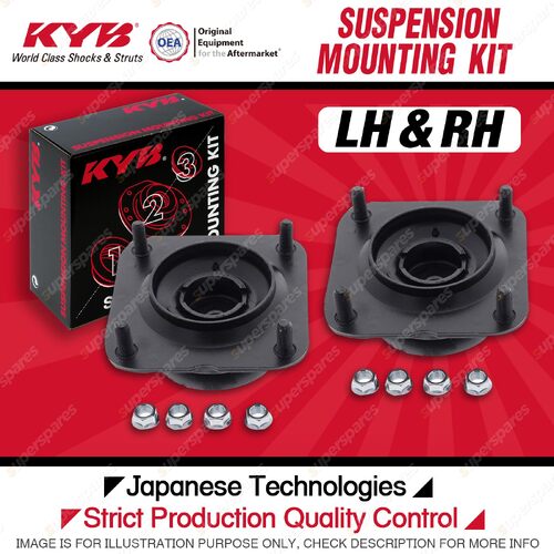 2x KYB Front Strut Mount for Ford Telstar AX AY Sedan Hatchback 92-96 No Bearing