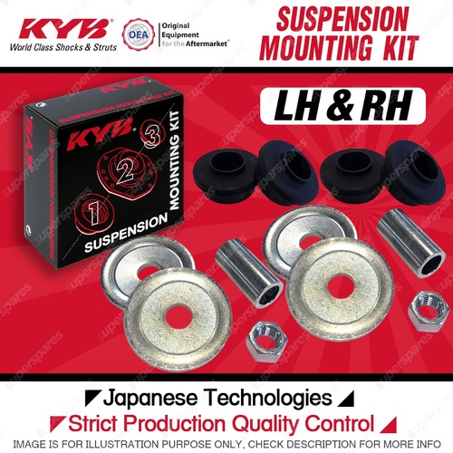 2x KYB Rear Bush + Washer Mounting Kit for Mitsubishi Pajero NM NP NS NT NW