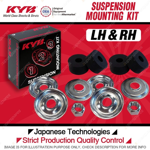 2x KYB Rear Bush + Washer Mounting Kit for Toyota Hilux KZN LN RN VZN YN 83-05