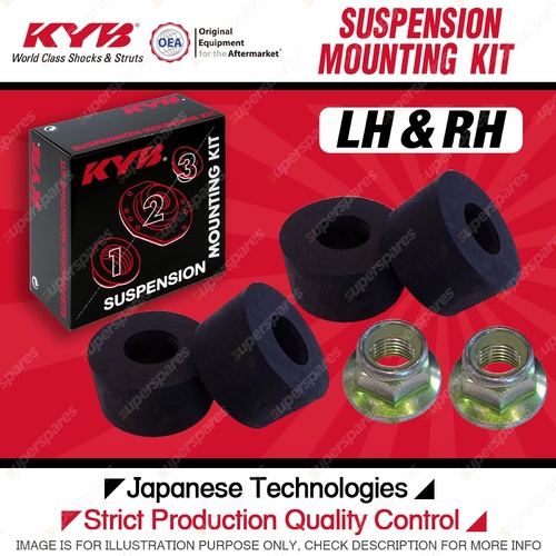 2x KYB Rear Bush Washer Mounting Kit for Toyota Landcruiser UZJ HDJ 100R Series