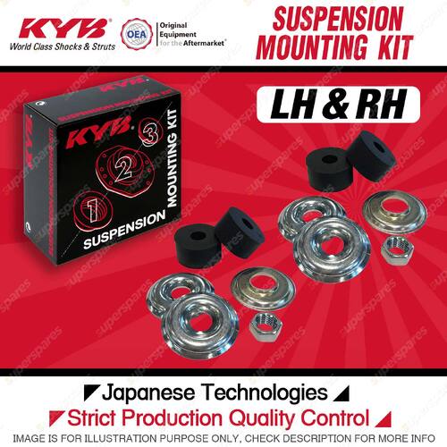 2x KYB Rear Bush & Washers Mounting Kit for Toyota Fortuner GUN156R 2015-On