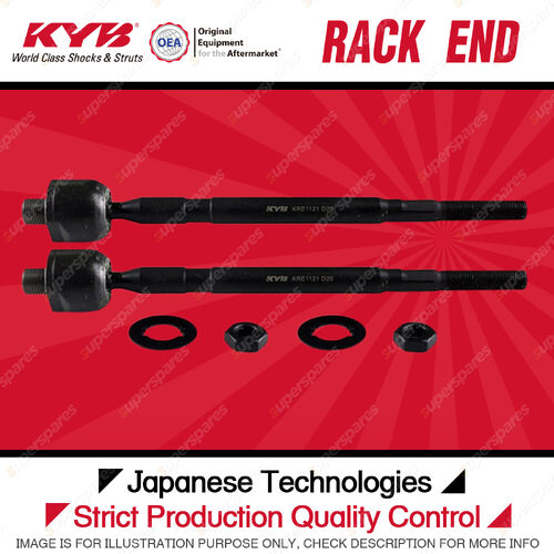 2x KYB Front Rack Ends for Isuzu D-Max TFS 3.0L Utility 4JJ1TC 4JJ1TCX 2008-2020