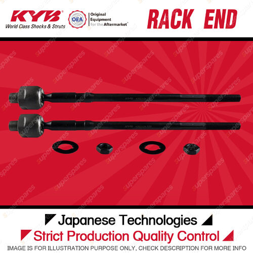 2x KYB Front Rack Ends for Suzuki Grand Vitara JB416 JB419 JB420 JB424 JB627 JT