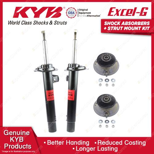 Front KYB Shock Absorbers Strut Top Mount Kit for BMW 320 323 325 330 E46 99-07