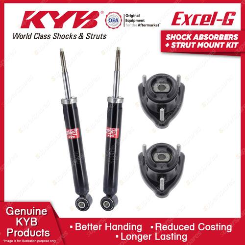 Pair Rear KYB Shock Absorbers Strut Mount Kit for BMW 528i 530i E39 Wagon 97-04