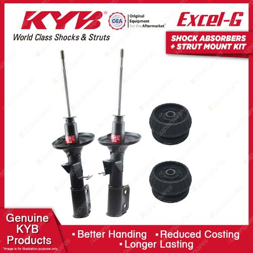 2 Front KYB Shocks Strut Mount Kit for Holden Calais Commodore VR VS VT VX VU