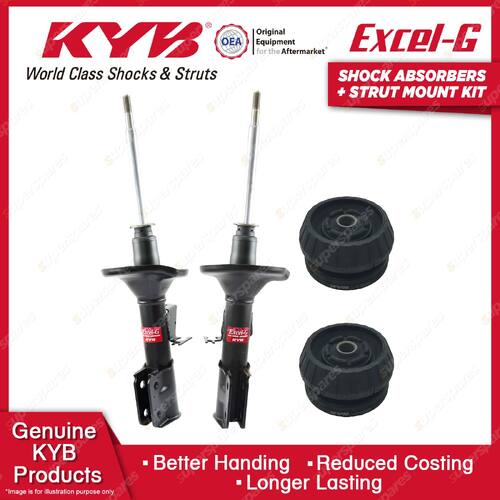 Front KYB Shock Absorbers Strut Mount Kit for Holden Commodore VY 02-04 Bearing