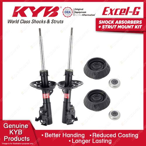 Front KYB Shock Absorbers Strut Mount Kit for Honda City GM2 Jazz GE6 GE8 08-14