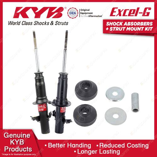 Front KYB Shock Absorbers Strut Mount Kit for Honda Prelude BA4 BA5 Coupe 87-91