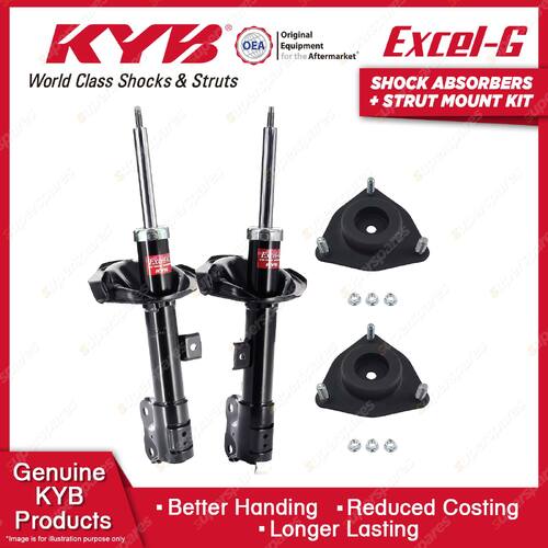 Front Shock Absorbers Strut Mount Kit for Mitsubishi Outlander ZG ZH VR-X 06-12