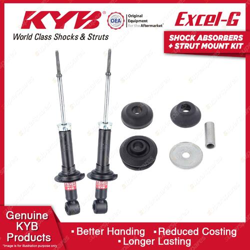 Rear KYB Shock Absorbers Strut Mount Kit for Mitsubishi Outlander ZE Wagon 03-06