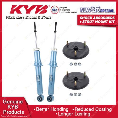 Front KYB New SR Special Shocks Strut Mount Kit for LEXUS GS300 JZS160R 97-05