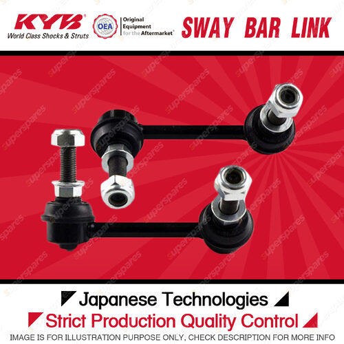 2 Pcs KYB Front Sway Bar Links for Nissan Maxima A33 3.0L Sedan VQ30DE 1999-2003