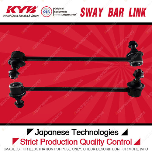 2x KYB Front Sway Bar Links for Toyota Highlander Kluger GSU 40 45 50 55 MCU28R