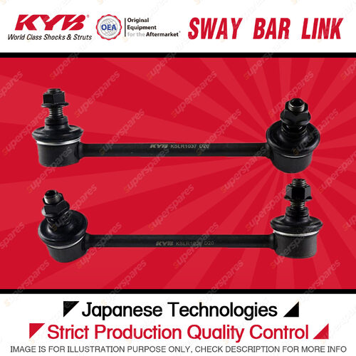 2 Pcs KYB Rear Sway Bar Links for Mazda CX-5 KE 2.0L PE-VPS I4 16V SUV 2012-On