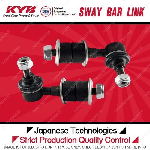 2 x Front KYB Sway Bar Links for Suzuki Grand Vitara SQ625 H25A XL7 JA627 H27A