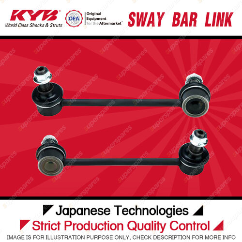 2 x KYB Front Sway Bar Links for Holden Jackaroo UBS26 3.5L 6VE1 02/1998-09/2004