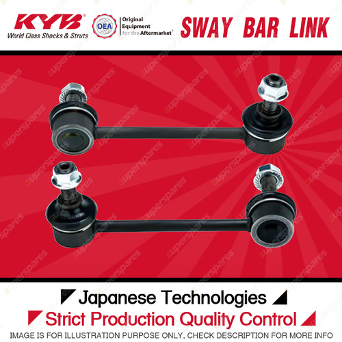 2 x KYB Rear Sway Bar Link for Honda CRV RD1 2.0L I4 4WD SUV 3/1999-12/2001