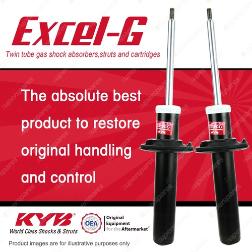 2x Front KYB Excel-G Shock Absorbers for AUDI A6 C7 A7 4G Quattro A6 C7