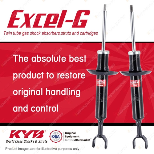 2x Front KYB Excel-G Shock Absorbers for AUDI A4 B5 A6 C5 FWD 4WD All Styles