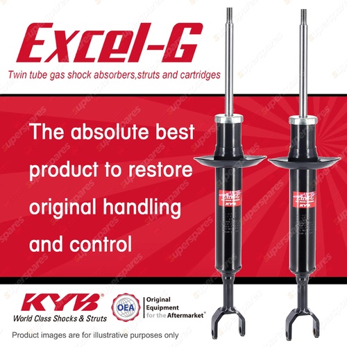 2x Front KYB Excel-G Shock Absorbers for AUDI A6 Allroad C5 Avant Quattro