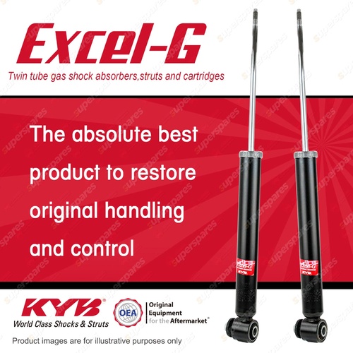 2x Rear KYB Excel-G Shock Absorbers for AUDI A6 C6 I4 V6 V8 All Styles