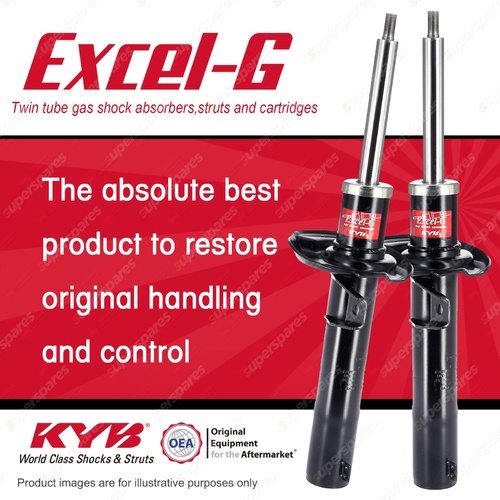 2x Front KYB Excel-G Strut Shock Absorbers for AUDI TT TTS 8J Quattro FWD AWD