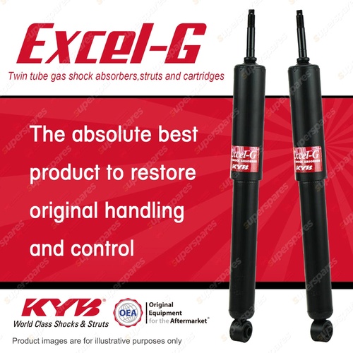 2x Front KYB Excel-G Shock Absorbers for Austin Metro 12H 1.3 I4 FWD HatchBack