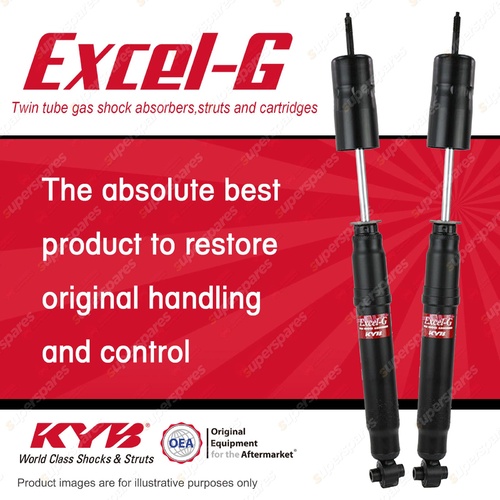 2x Rear KYB Excel-G Shock Absorbers for BMW E21 316 320 318i I4 I6 RWD Sedan