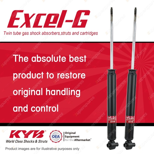 2x Rear KYB Excel-G Shock Absorbers for BMW E36 Z3 I4 I6 RWD Coupe 97-02