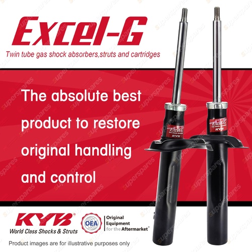 2x Front KYB Excel-G Strut Shock Absorbers for Citroen Berlingo Xsara