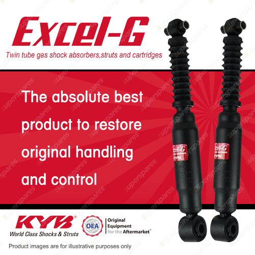 2x Rear KYB Excel-G Shock Absorbers for Citroen C4 Picasso 2.0 FWD Wagon 07-12