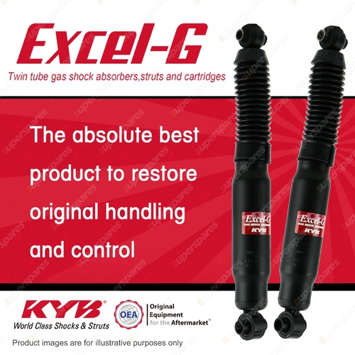 2x Rear KYB Excel-G Shock Absorbers for Citroen Dispatch SWB LWB DW10UTED4 2.0