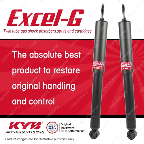 2x Rear KYB Excel-G Shock Absorbers for Daihatsu Feroza F300 1.6 I4 4WD 88-92