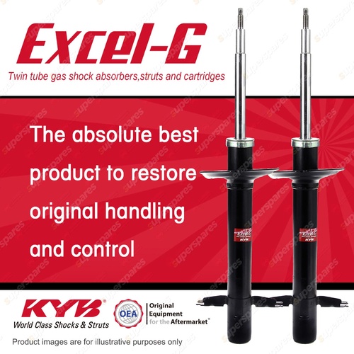 2x Front KYB Excel-G Strut Shock Absorbers for Fiat Ducato 2.3 3.0 FWD