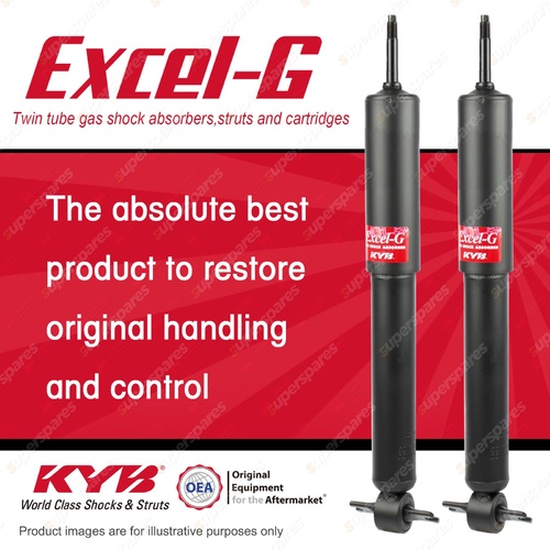 2x Front KYB Excel-G Shock Absorbers for Ford Econovan R2 JG Spectron NA