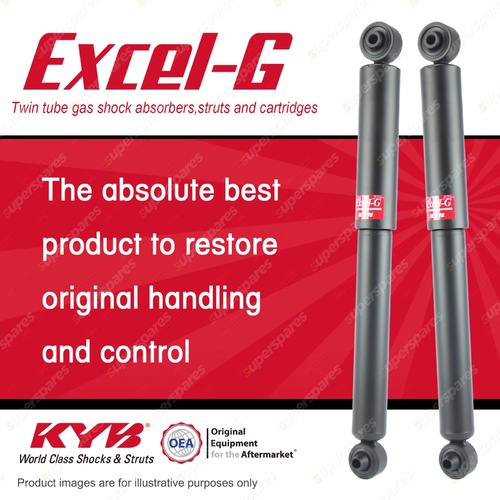 2x Rear KYB Excel-G Shock Absorbers for Ford Falcon Fairmont AU RWD Wagon 98-02