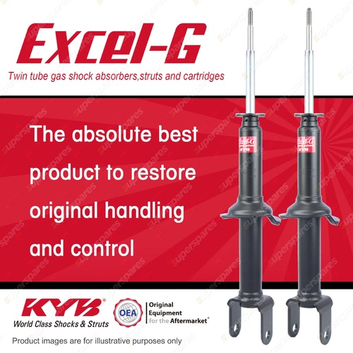 2x Front KYB Excel-G Strut Shock Absorbers for Ford Falcon Fairmont EA EB ED