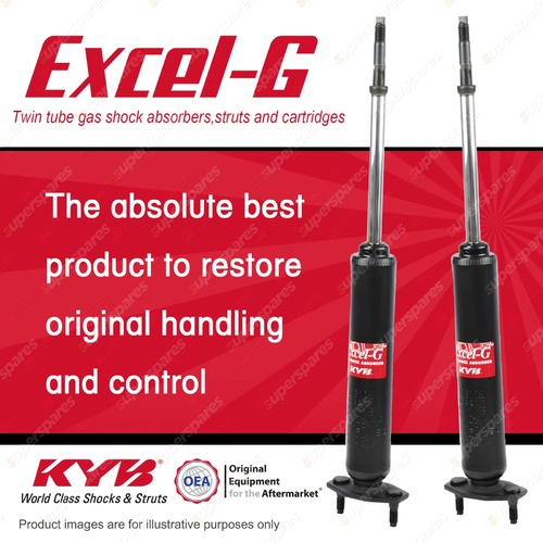 2x Front KYB Excel-G Shock Absorbers for Ford Falcon XA XB XC XD XE XF XG RWD