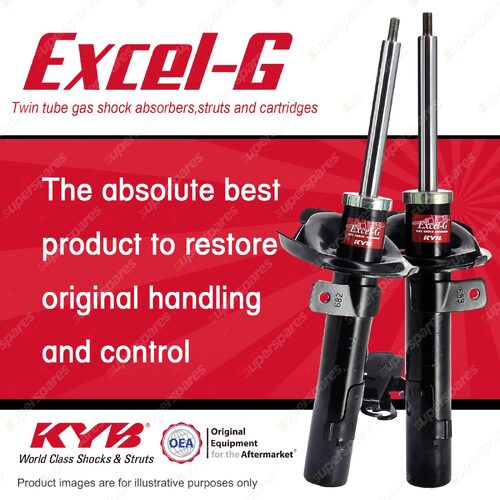 2x Front KYB Excel-G Strut Shock Absorbers for Ford Focus LS LT FWD 2005-2009