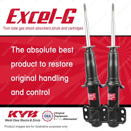 2x Front KYB Excel-G Strut Shock Absorbers for Ford Territory SX SY I6 AWD SUV