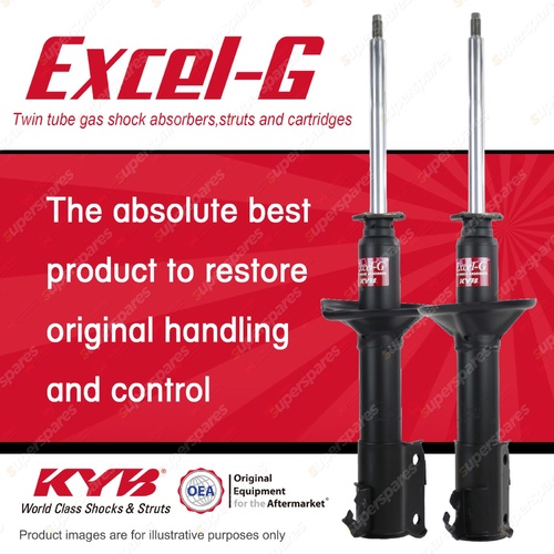 2x Front KYB Excel-G Strut Shock Absorbers for Holden Astra LB LC I4 FWD 84-87