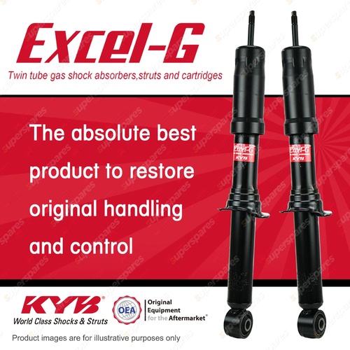 2x Front KYB Excel-G Shock Absorbers for Holden Colorado 7 RG LWH 2.8 DT4 4WD