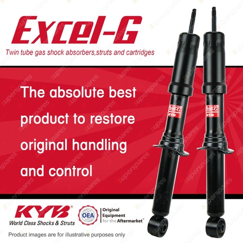 2x Front KYB Excel-G Shock Absorbers for Holden Colorado RG LWH 2.8 DT4 RWD