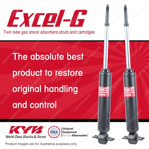 2x Front KYB Excel-G Shock Absorbers for Holden Monaro HK HT 327 5.4 V8 RWD