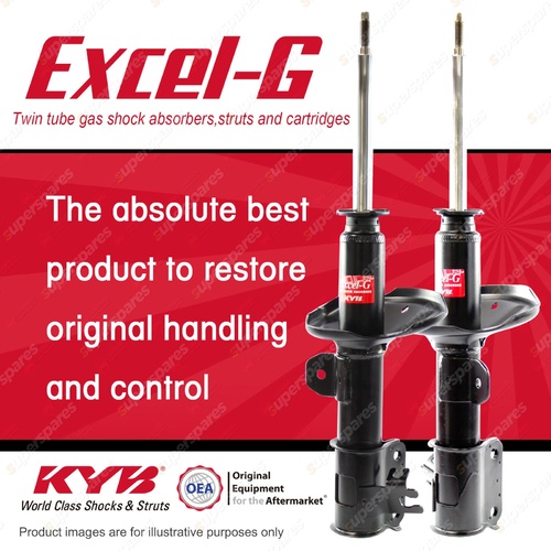 2x Front KYB Excel-G Strut Shock Absorbers for Holden Viva JF I4 FWD 05-09