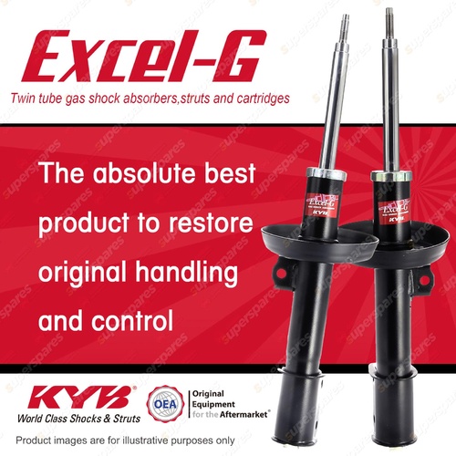 2x Front KYB Excel-G Strut Shock Absorbers for Holden Zafira TT Z22SE 2.2 I4