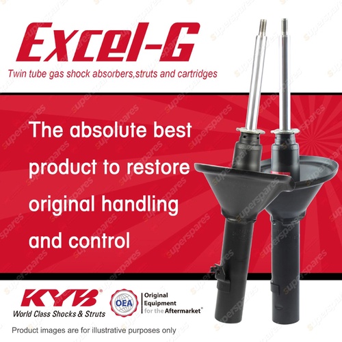 2x Front KYB Excel-G Strut Shock Absorbers for Honda Accord Vigord AC AD Sedan